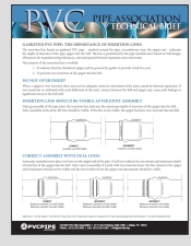 Correct Assembly of Gasketed PVC Pipe Maximizes Joint Performance