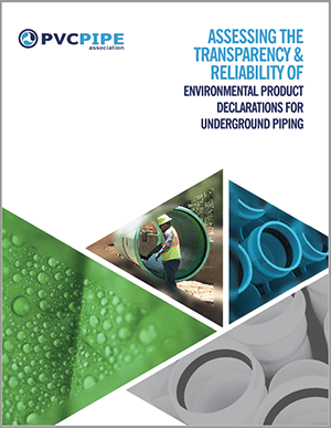 Assessing the Transparency & Reliability of Environmental Product Declarations for Underground Piping