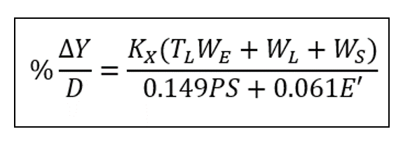Modified Iowa Equation